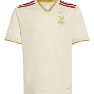 חולצת פלמנגו רשמית - אדידס בז׳ וזהב